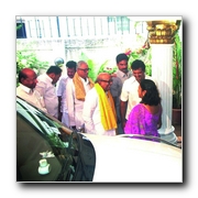 Sarath Kumar couple with DMK President